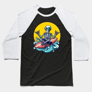 Shaka Brah: Surfing (No type) Baseball T-Shirt